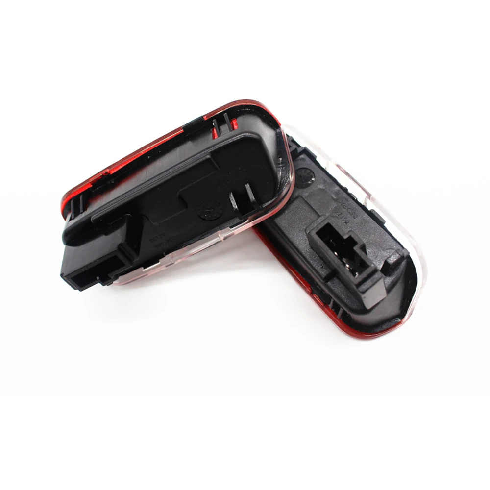 2 шт. для Volkswagen Passat GTI R Line CR эмблема Ghost Shadow Light для VW Jetta Golf Touareg Дверь Логотип Лампа проектор Тюнинг автомобилей