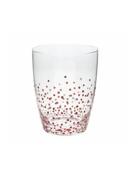 

6 Cups Polka Dot red and white Modern Tognana Andrea Fontebasso