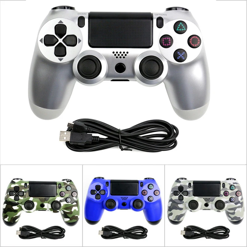 

USB Wired Game PS4 Controller Gamepad For Sony Playstation PS4 For Dualshock Vibration Joystick Gamepads For Play Station 4
