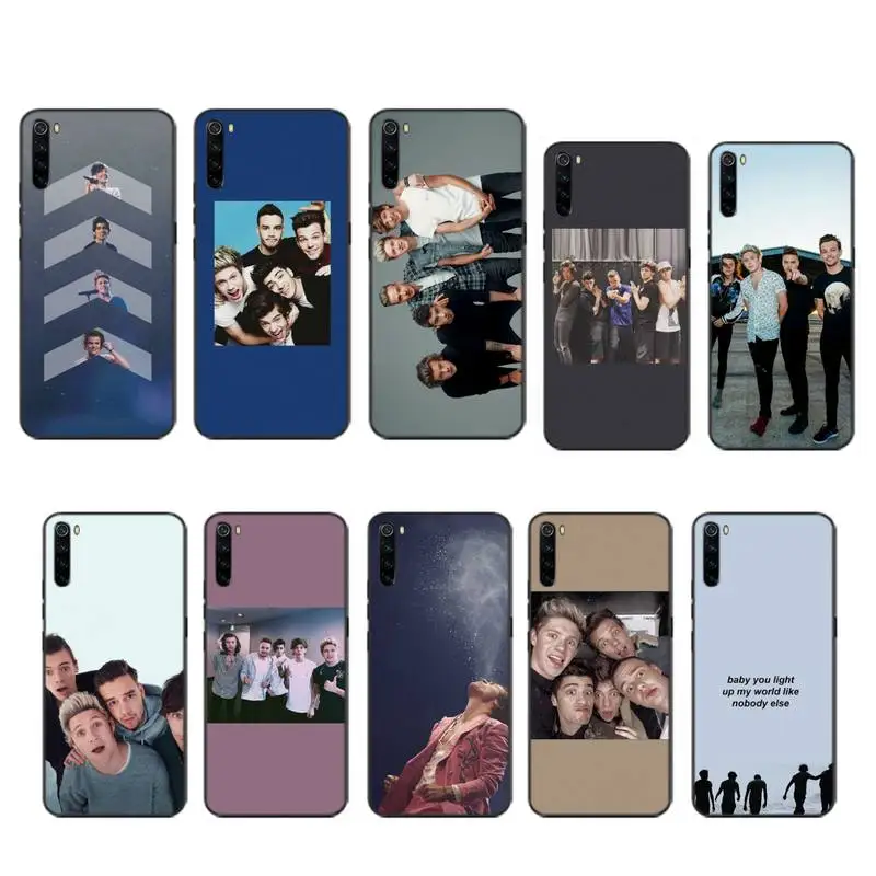 Чехол Wumeiyuan one direction coque fundas etui для xiaomi note max mi 3 7 8 9se Redmi 7a 8t 10 pro lite | Мобильные
