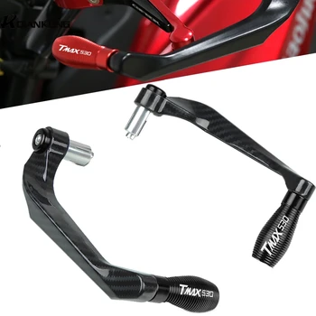 

Motorcycle Scooter Carbon Fiber Brake Clutch Levers Handlebar Protect Guard For YAMAHA TMAX 500 Tmax500 201-2018 2017 2016 2019