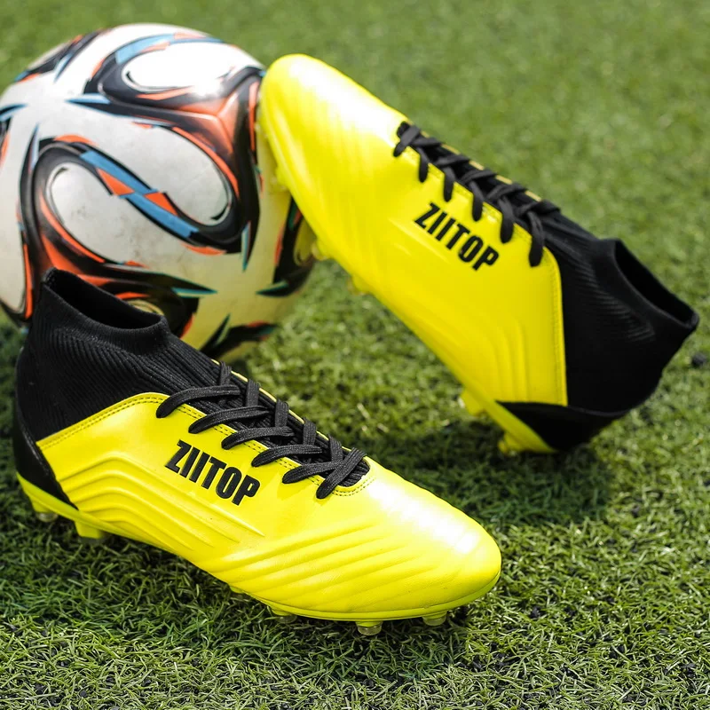 Футбольные бутсы кроссовки для бега, футбола Crampons сверхтонкие дышащие дешевые оригинальные TF детские футбольные бутсы мужские бутсы