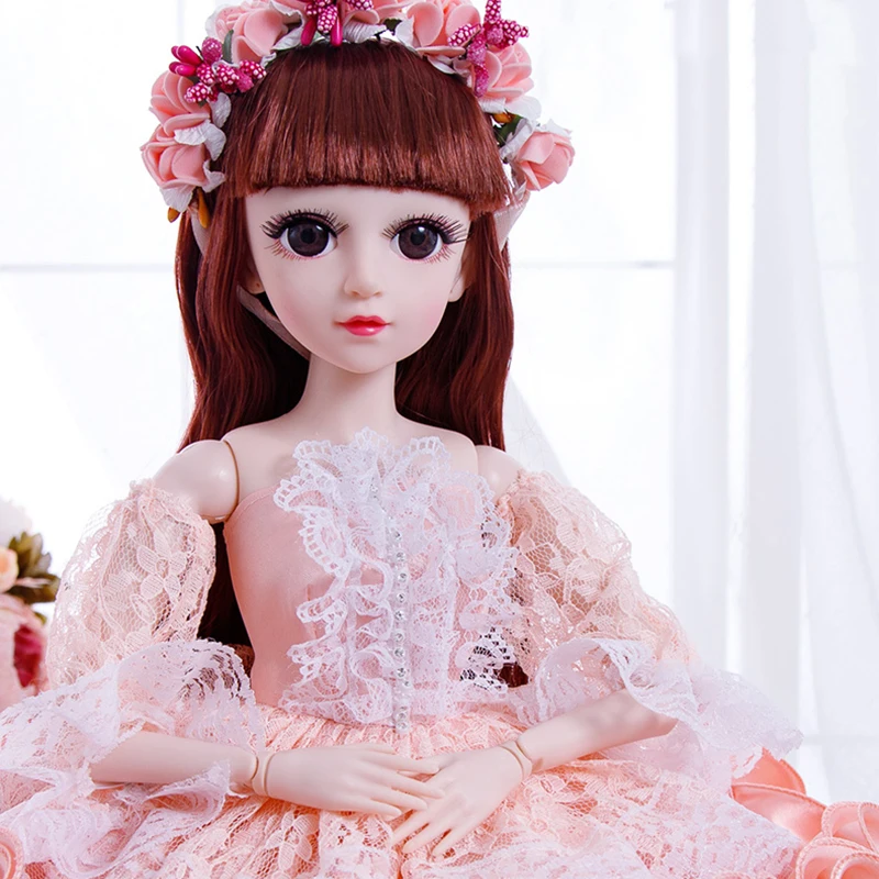 1/3 60 см 18 подвижные шарнирные игрушки BJD куклы модные 3D глаза куклы в одежде Ювелирная обувь аксессуары Игрушки для девочек