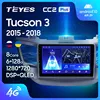 TEYES CC Car Radio Multimedia no 2 din android Video Player Navigation GPS For Hyundai Tucson 3 2015 2016 2017 2022 ► Photo 1/6
