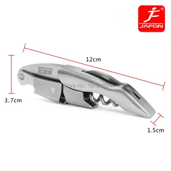 

High Quality Wine Bottle Opener with Foil Cutter Portable Corkscrew in Kitchen Gadget 2020 Personalized Opener