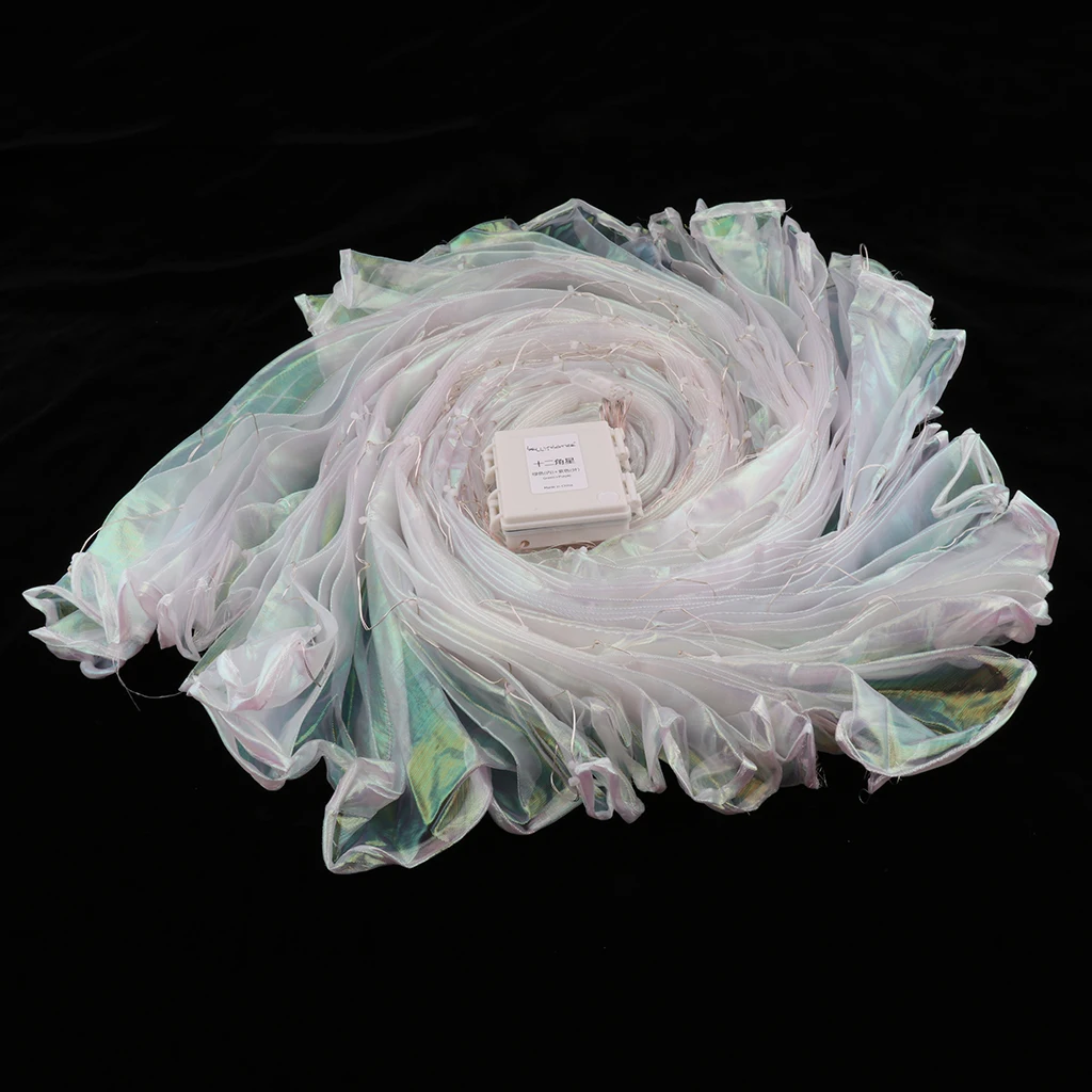 LED Butterfly Belly Dance Isis Wings Egypt Club Glowing Wings With 2x Sticks