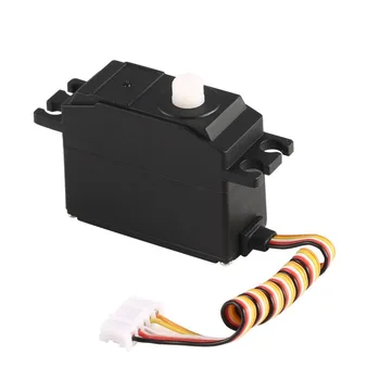 

OCDAY 25g Plastic Gear Servo 4.8-6V for 1/12 Wltoys 12428 12423 RC Car Model Steering Part Accessories