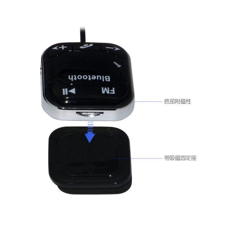 BT760 Bluetooth автомобильный аудио MP3 плеер fm-передатчик Hands-free вызов быстрое зарядное устройство двойной USB зарядное устройство Автомобильный Адаптер зарядного устройства для телефона