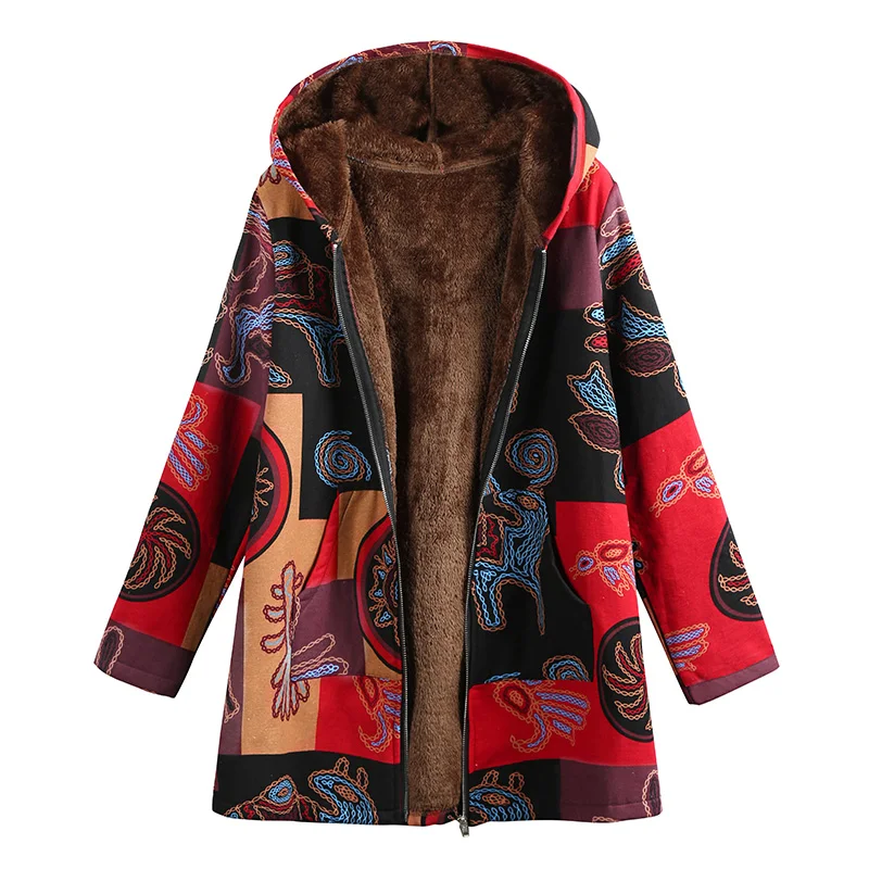 EaseHut женские зимние куртки большого размера плюшевые с длинным рукавом осенние тонкие парки 4XL 5XL размера плюс осенние длинные пальто с капюшоном - Цвет: Серый
