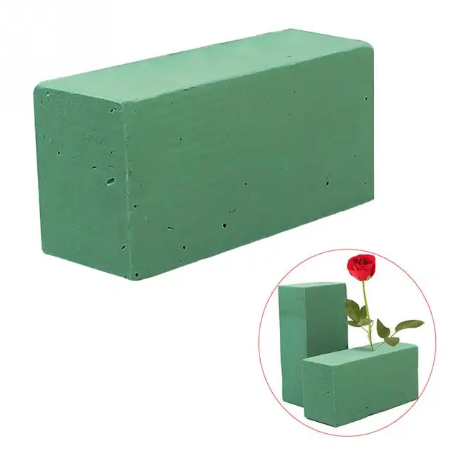 Artificial Flowers Wedding Decoration  Foam Blocks Artificial Flowers -  1pc Floral - Aliexpress