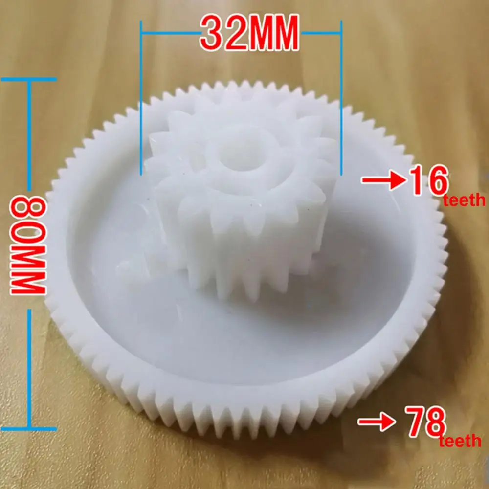 Meat Grinder Plastic Gear Replacement S/M/L Gear For Household Meat Grinder Repair Part 1PC meat grinder spare parts