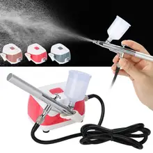 Кислородный водный пистолет-распылитель для ухода за кожей, Аэрограф с компрессором, холодный увлажняющий спрей-машина для тату-макияжа, нейл-арта