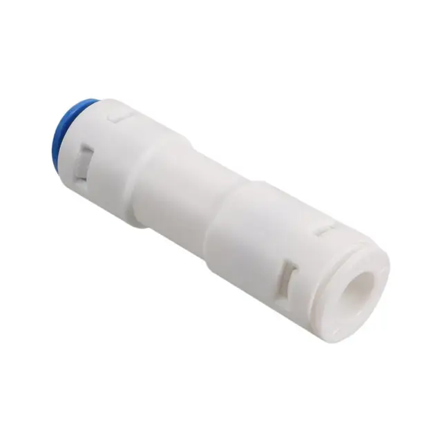 1/4” No-return Straight Connector One-Way Check Valve Reverse Quick-Connect Connetor Irrigation Aquarium Fittings 2 Pcs 3