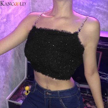 

Fashion Women Slash Neck Short Vest Camisole Casual Tops Hook Flower Lace Solid Short Section Slim Outer Wear Shirt Trend Tank