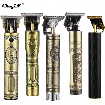 

CkeyiN Men's Hair Trimmer Clipper 0mm Baldheaded Cutter Beard Shaving Precision Finishing Hair Cutting Machine Adult Kid