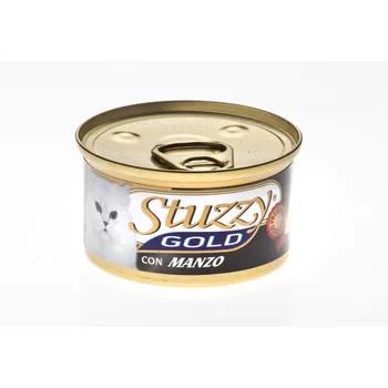 

Stuzzy gold canned food for cats 85g mousse, beef 24 PCs