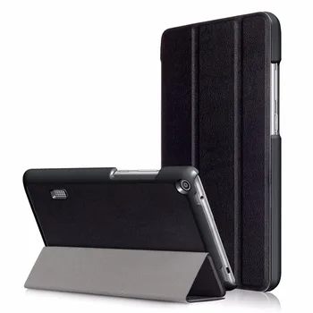 

Folio Smart Cover for Huawei MediaPad T3 7.0, BG2-W09 Stand Funda Tablet Protective Skin for Honor Play Pad 2 7.0 Free Gift