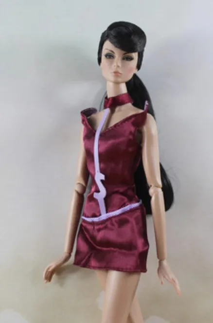 Новые стили одежды куклы игрушки платье юбки брюки для fr BB 1:6 куклы A177 - Цвет: clothes only