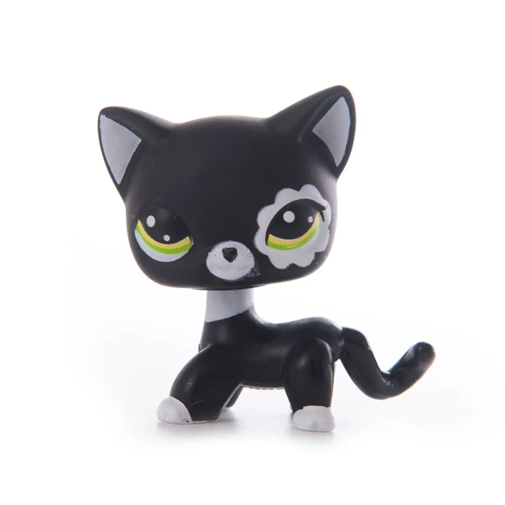 LPS Pet Shop представляет игрушки куклы короткошерстая кошка Коллекция Фигурки Модель высокого качества игрушки подарки игрушки для косплея