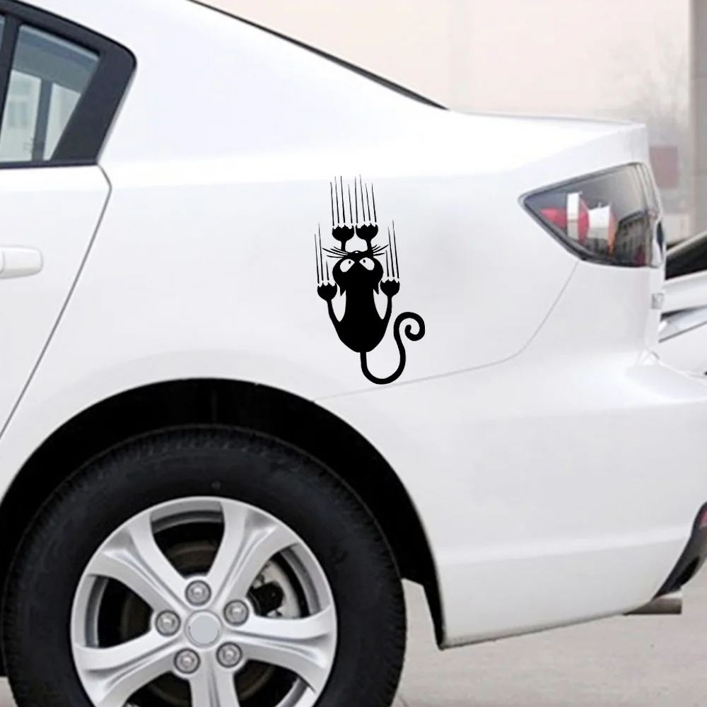 Black Cat Car Sticker Vinyl Decal For Car Window Auto Body Decor car sticker,car stickers,car body stickers