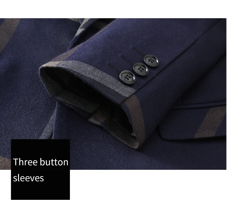 Three button sleeves