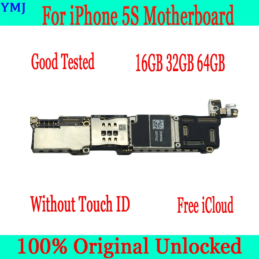 16 ГБ 32 64 для iphone 5S материнской платы с Touch ID оригинальный разблокирована IOS