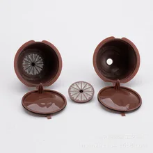 

Reusable Coffee Capsule Filter Cup Coffee Capsule Filters for Nespresso Dolce Gusto with Spoon&Brush Dolcegusto Capsules