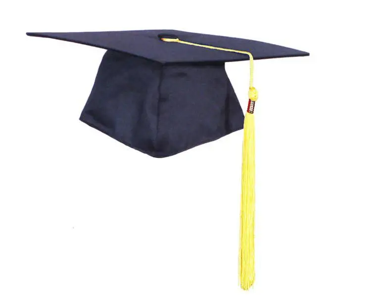 School Graduation Party Tassels Cap Mortarboard University Bachelors Master Doctor Academic Hat 50PCS