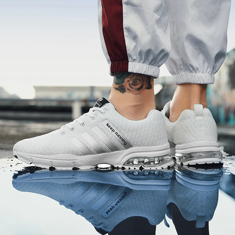 2020 New Brand Mens Running Shoes Outdoor Spring Summer Breathable Sport Sneakers for Men Training Jogging Walking Shoes Male