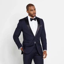 Мужские свадебные костюмы, смокинги для жениха, мужской костюм, 2 предмета(пиджак+ брюки), лучший мужской блейзер, костюм, Homme Mariage