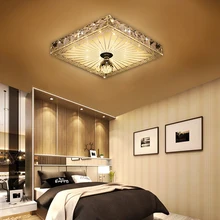 Modern LED Ceiling lights Aisle Veranda Lighting Down Crystal Mordern Surface Mounted LED Ceiling Lights for Living Room modern corridor mirror crystal ceiling lamp aisle veranda lighting down surface mounted led ceiling lights lampara de techo