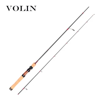 

Volin NEW UL/ULL Spinning Rod 1.42m 1.57m Trout Rod 1-5g 1-4lb Fast Action Carbon Rod for light Jigging Fishing Rod Perch