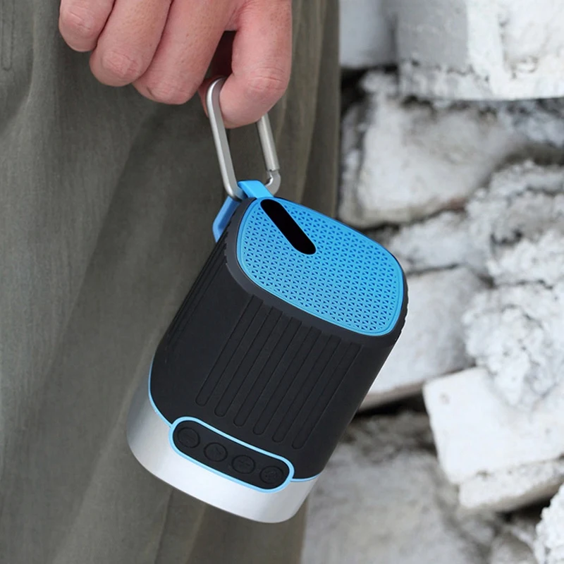 Led освещение водонепроницаемый Bluetooth динамик портативный для улицы спортивный динамик s 3D объемный стерео шокирующий тяжелый бас с Fm Radi