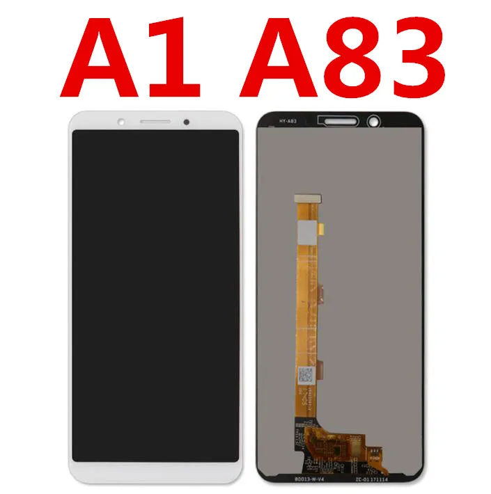 Для OPPO A1 A3 F7 A3S A5 A7X F9 A37 A57 A83 Полный ЖК-дисплей с сенсорным экраном дигитайзер сборка ЖК-замена
