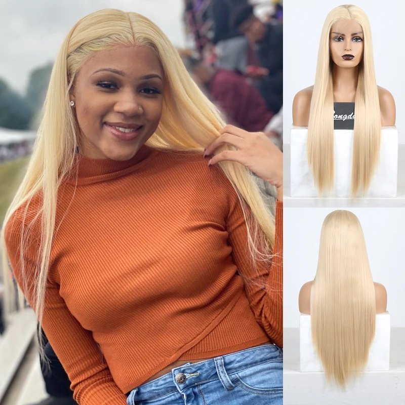 Straight Blonde Wig