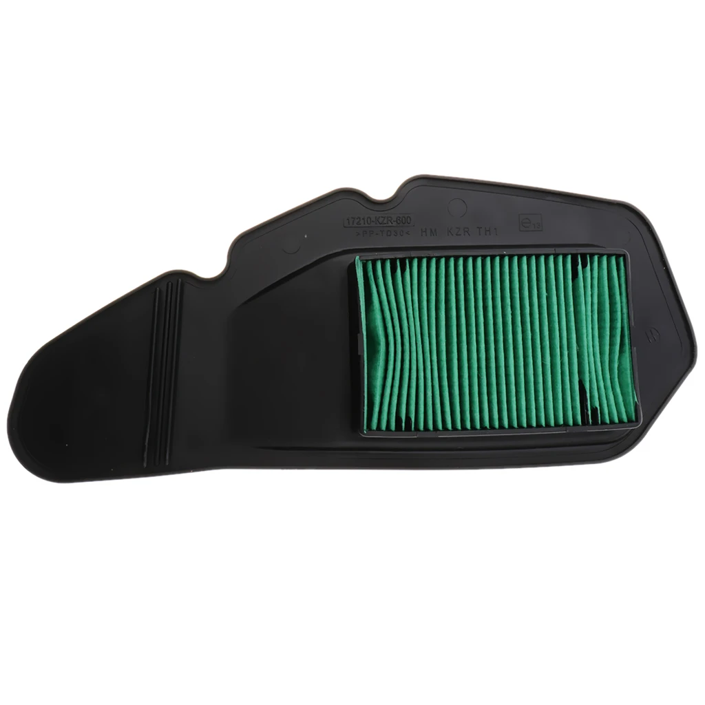 2pcs Repair Part for Honda PCX 150 Motorcycle Accessories Air Cleaner Replacement Filter Element, Yellow+Green