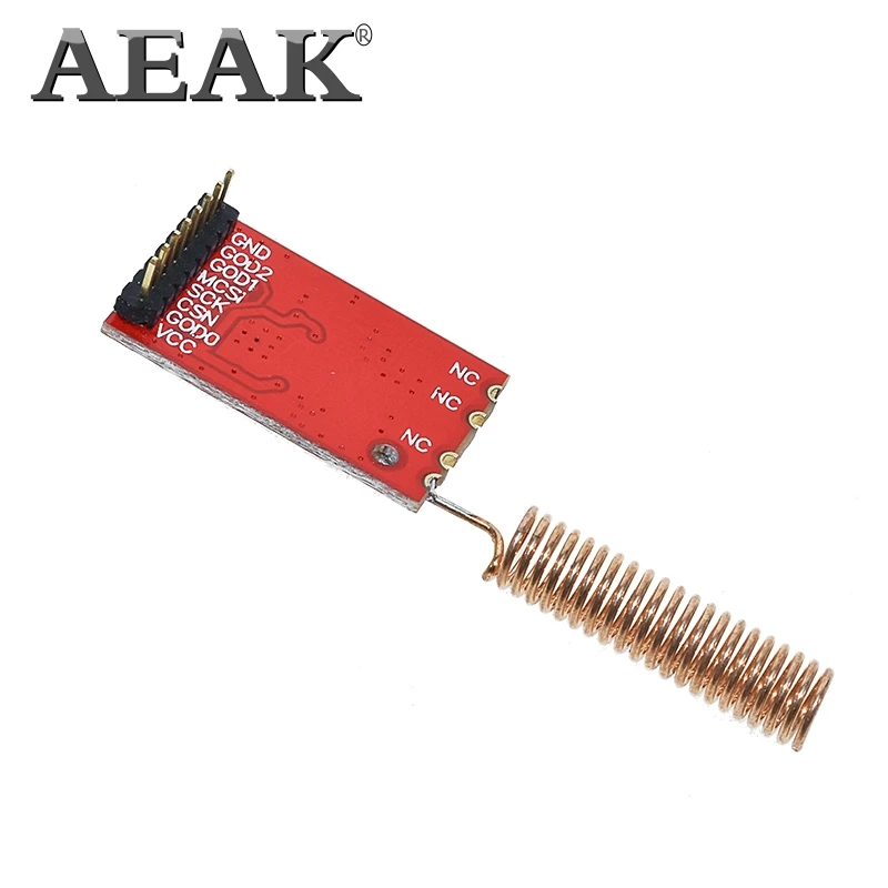 AEAK 433M CC1101 10mW беспроводной модуль приемника передатчика NRF905/SX1212/SI4432|wireless module|module