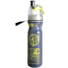 ABUO-500Ml портативный Pe спрей чашка Спорт на открытом воздухе спрей бутылка двойной холодной спрей чашка