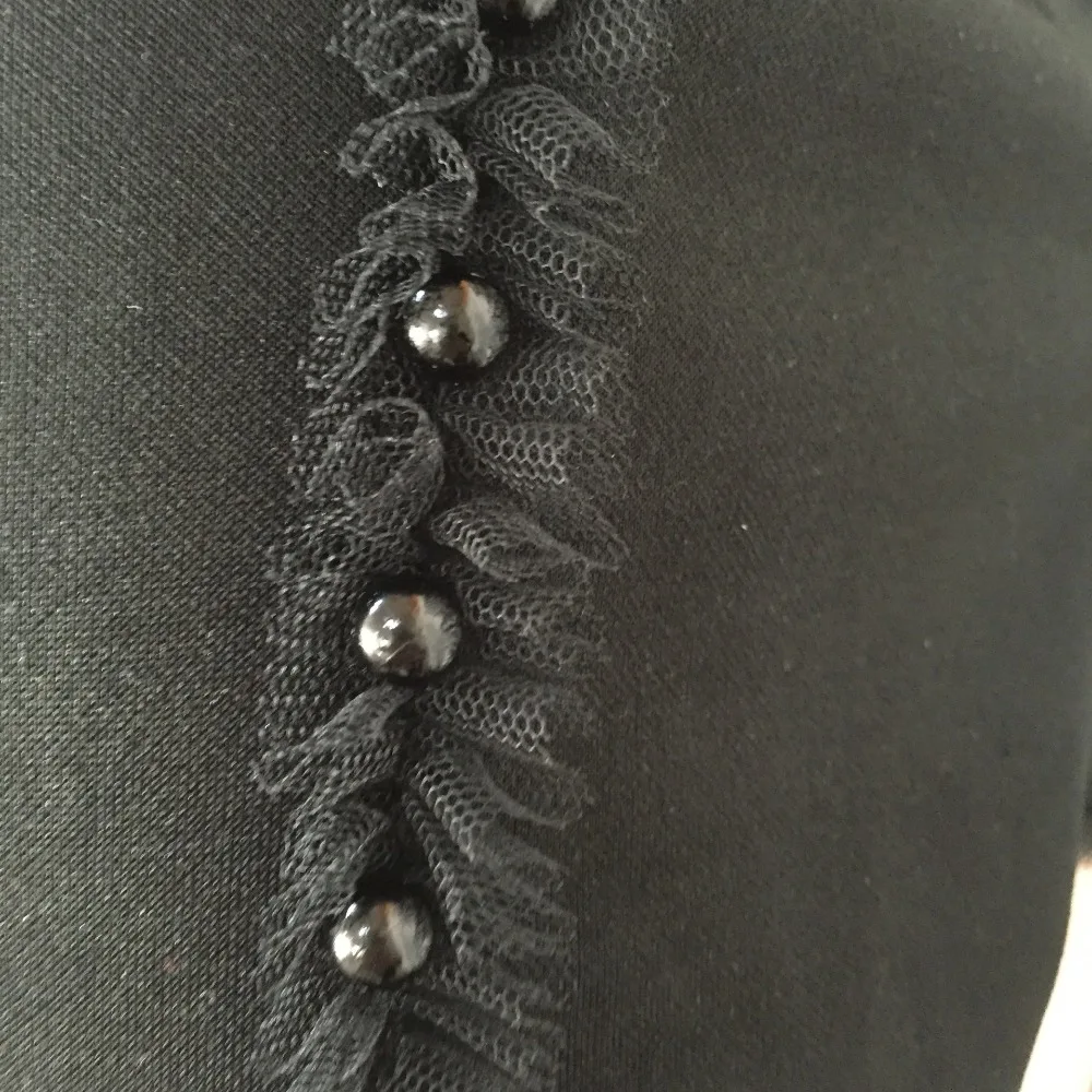 Открытая спина Cannon Beads женский сексуальный комбинезон с круглым вырезом осень длинный рукав выдалбливают повседневные Черные Клубные комбинезоны плюс размерный комбинезон