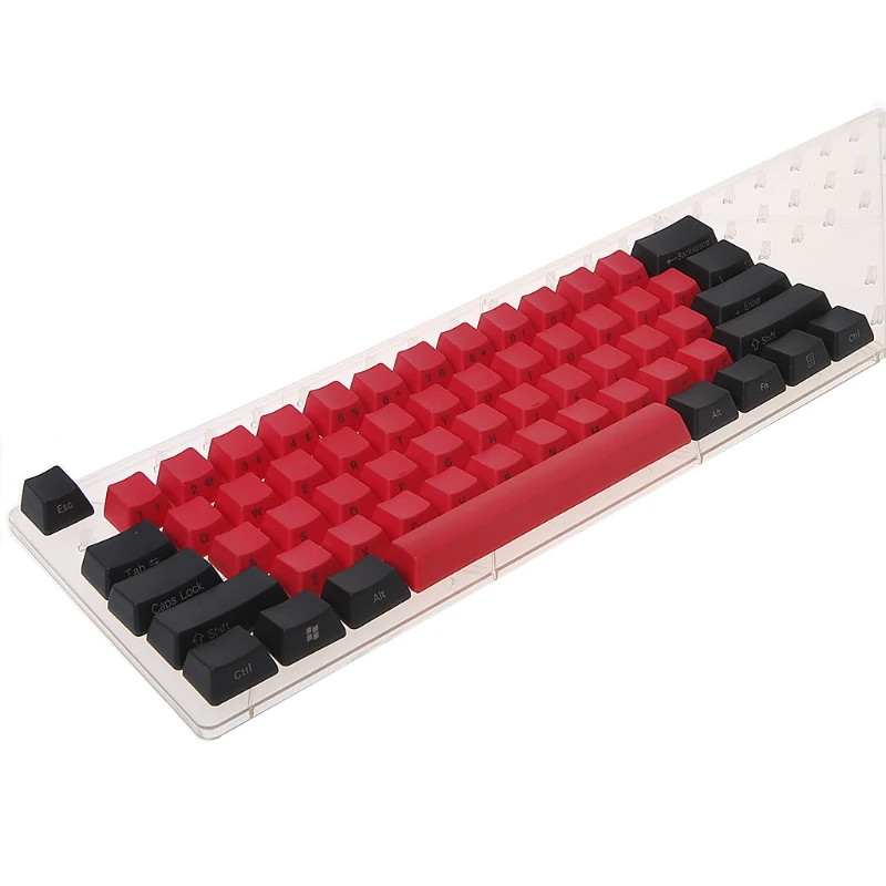 Боковая печать GH60 толстые PBT колпачки для MX Переключатель механическая клавиатура покер 61 D08B