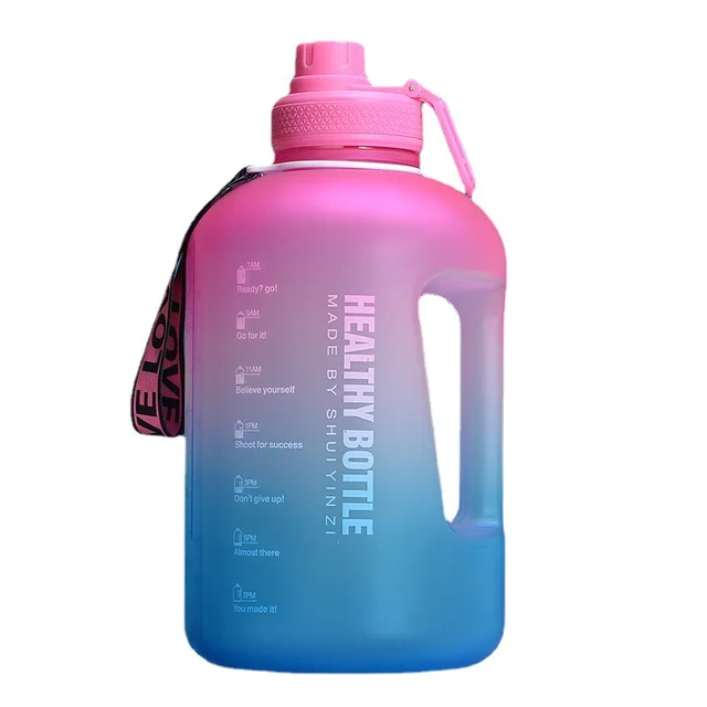 colorful sports water bottle
