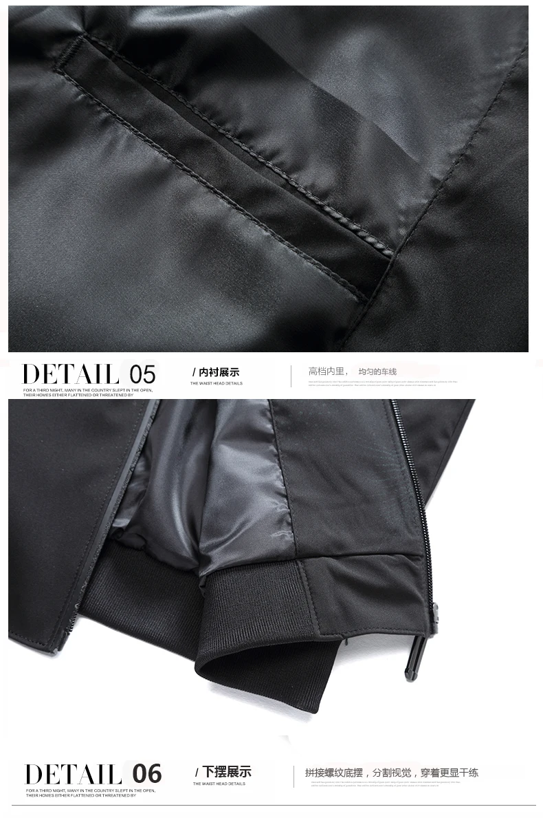 Bomber Quality Solid Casual Jacket Men Spring Autumn Outerwear Mandarin Sportswear Mens Jackets for Male Coats 8XL 5XL 6XL 7XL