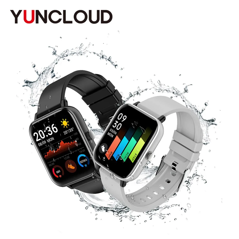 

H10 Smart Watch 1.54 Inch Bluetooth Call Wristband Heart Rate Monitor Weather Forecast Fitness Tracker For IOS Android Phones