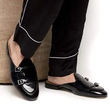 

Men Pu Leather Shoes Slip on Casual Shoes Dress Shoes Brogue Shoes Spring Ankle Boots Vintage Classic Male Casual F248