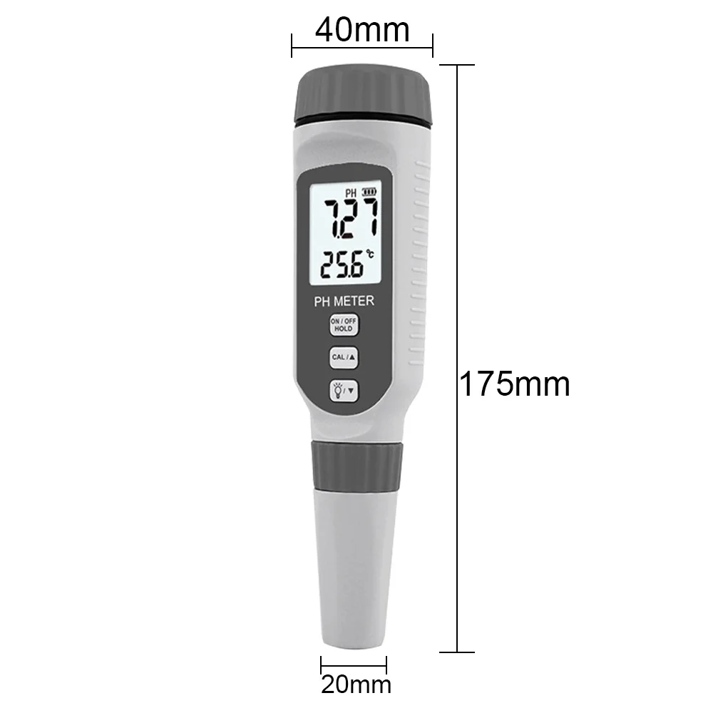 Профессиональный цифровой рН-метр, тип ручки, портативный тестер качества воды, кислотомер для аквариума, измеритель кислотности воды
