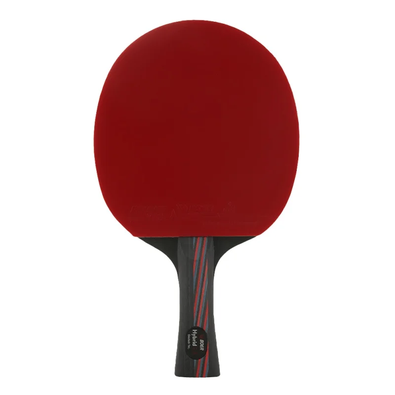 Professional Racket Blade Carbon Fiber Table Tennis Rubber With Double Face Pimples-in Ping Pong Rackets With Bag+3 Balls