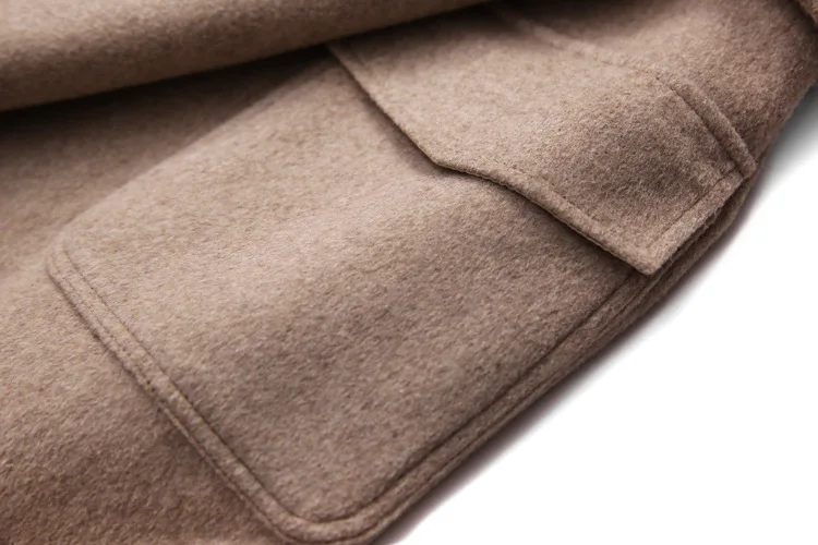 Mozuleva 2020 Handmade Double-Sided Wool Skirt 2020 New Woolen Skirt Skirt Skirt Autumn   Womens Dress Knee-Length Skirt