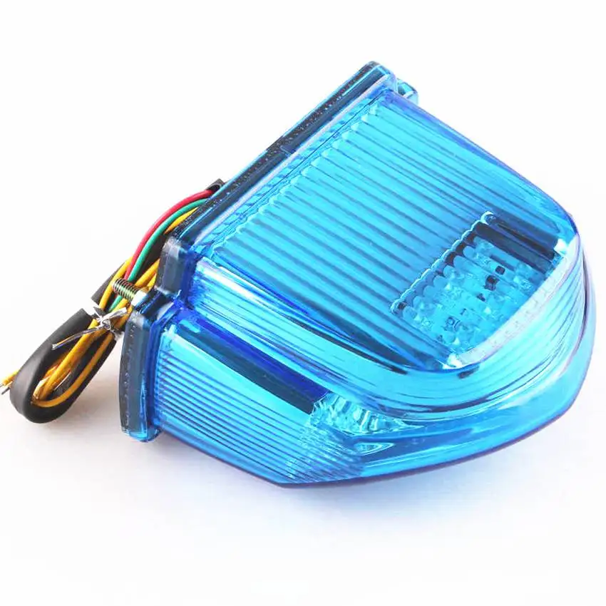 

Integrated LED Turn Signals Tail Light For Honda CBR600RR 2007-2012 2008 2009 2010 2011 Blue