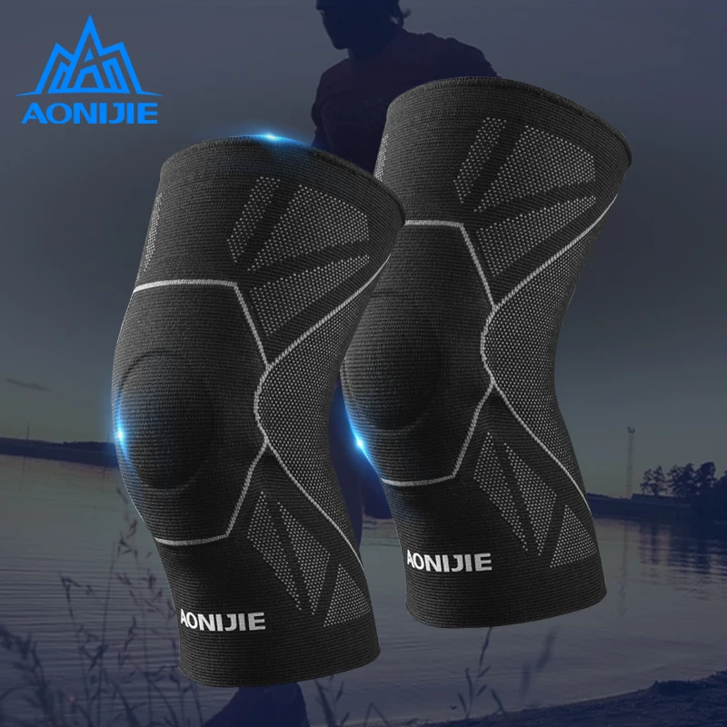 

AONIJIE Protective Knee Brace Support Compression Sleeve Knee Pad Wrap Volleyball Kneepad For Arthritis Running