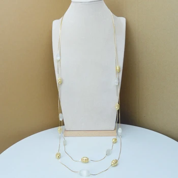 

Yuminglai Italian Design Dubai Fine Jewlery Long Chain for Women FHK8200